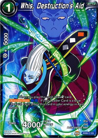 Whis, Destruction's Aid [EX06-11] | Devastation Store
