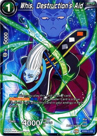 Whis, Destruction's Aid [EX06-11] | Devastation Store