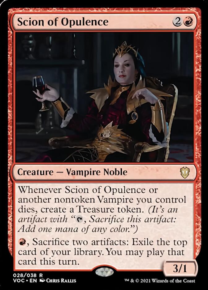 Scion of Opulence [Innistrad: Crimson Vow Commander] | Devastation Store