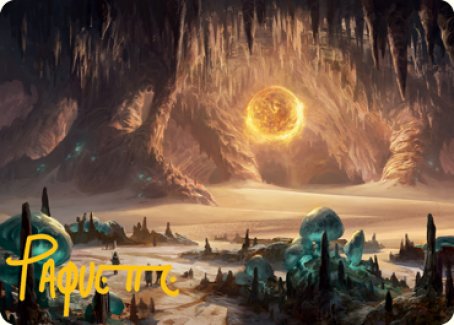 Plains (265) Art Card (Gold-Stamped Signature) [Dungeons & Dragons: Adventures in the Forgotten Realms Art Series] | Devastation Store