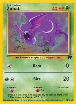 Zubat (70/82) [Team Rocket Unlimited] | Devastation Store