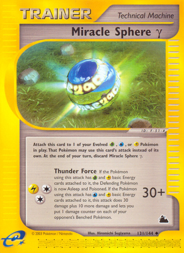 Miracle Sphere Gamma (131/144) [Skyridge] | Devastation Store