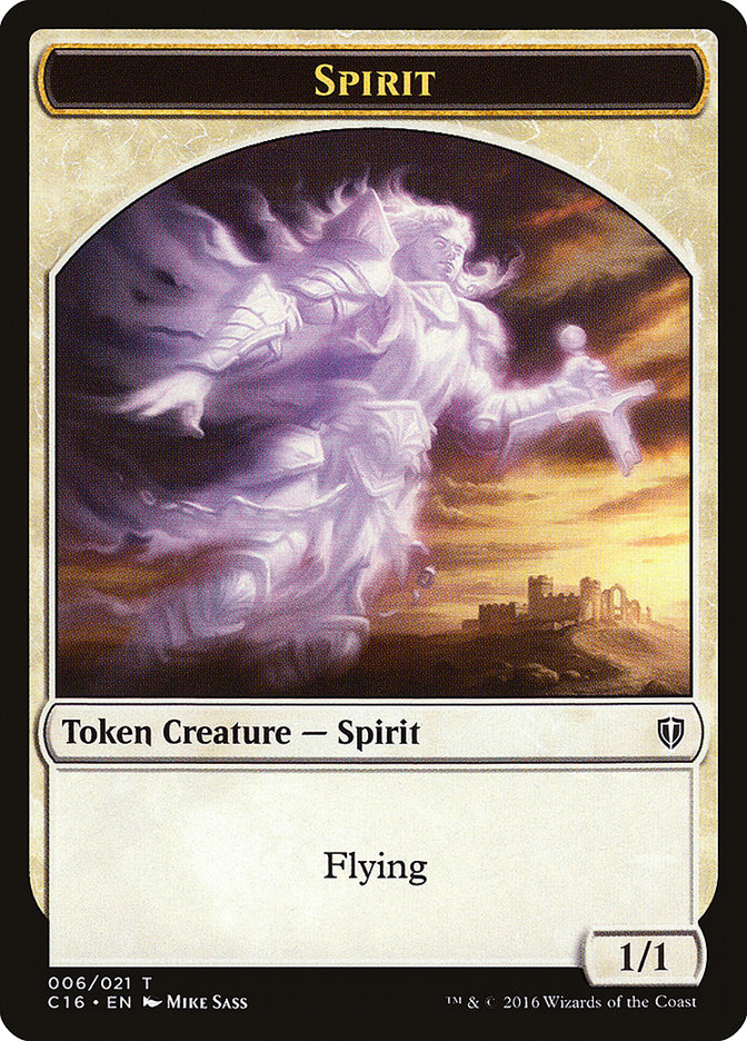 Spirit (006/021) [Commander 2016 Tokens] - Devastation Store | Devastation Store