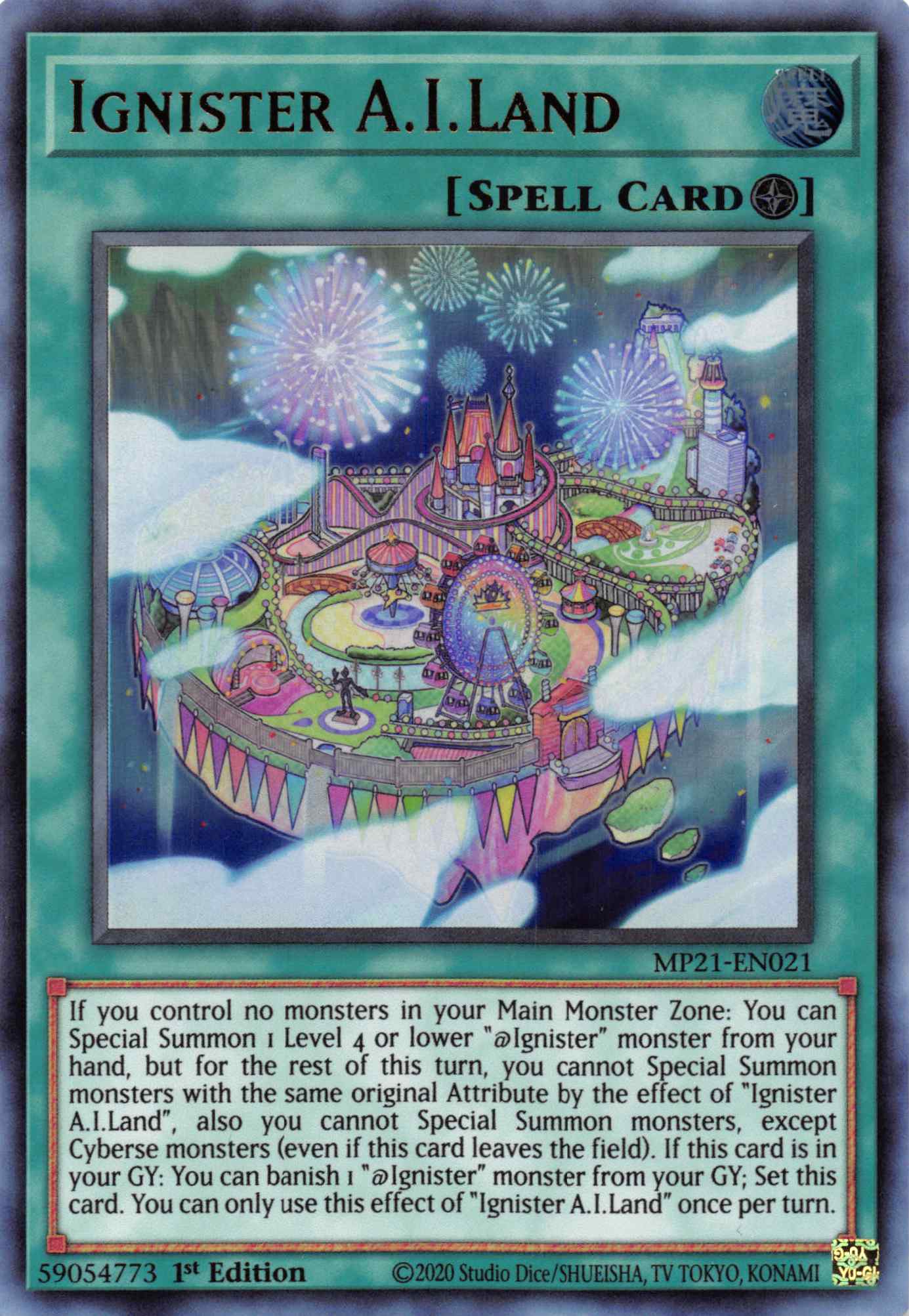 Ignister A.I.Land [MP21-EN021] Ultra Rare | Devastation Store