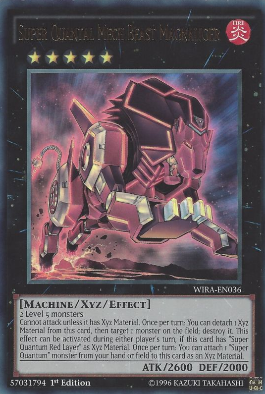 Super Quantal Mech Beast Magnaliger [WIRA-EN036] Ultra Rare | Devastation Store