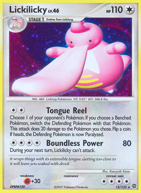 Lickilicky (12/132) [Diamond & Pearl: Secret Wonders] | Devastation Store