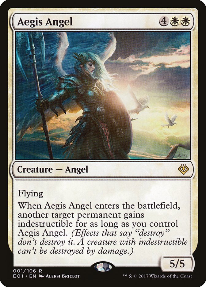 Aegis Angel [Archenemy: Nicol Bolas] - Devastation Store | Devastation Store