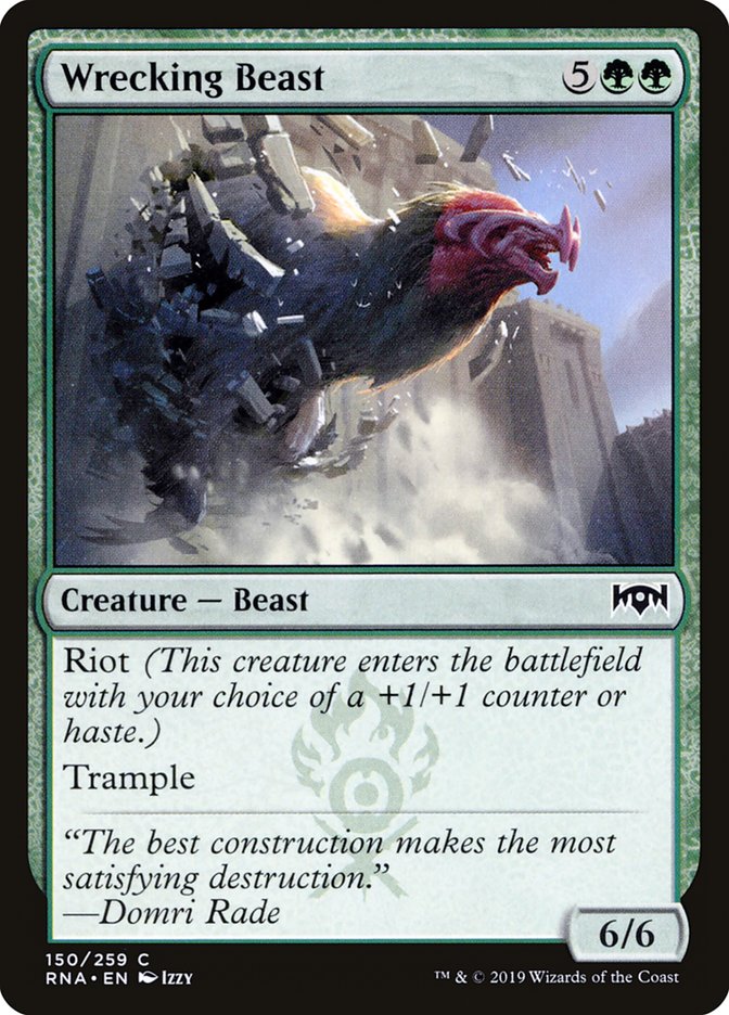 Wrecking Beast [Ravnica Allegiance] | Devastation Store