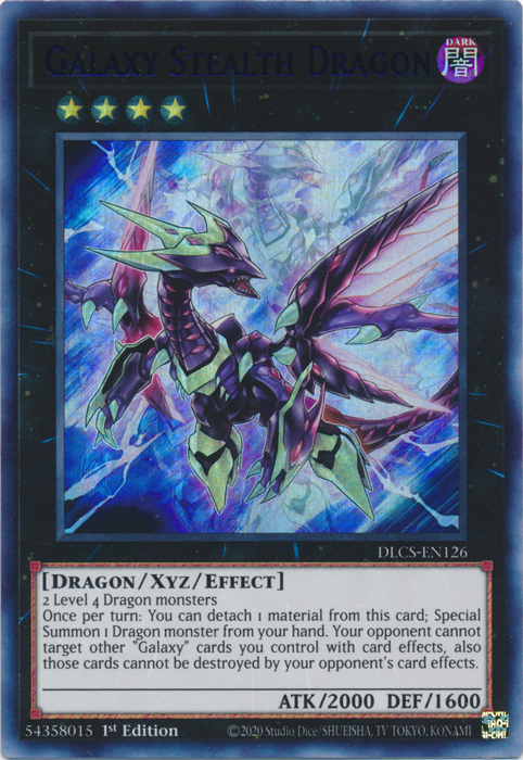 Galaxy Stealth Dragon (Blue) [DLCS-EN126] Ultra Rare | Devastation Store