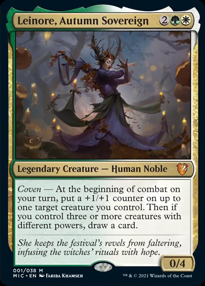 Leinore, Autumn Sovereign [Innistrad: Midnight Hunt Commander] | Devastation Store