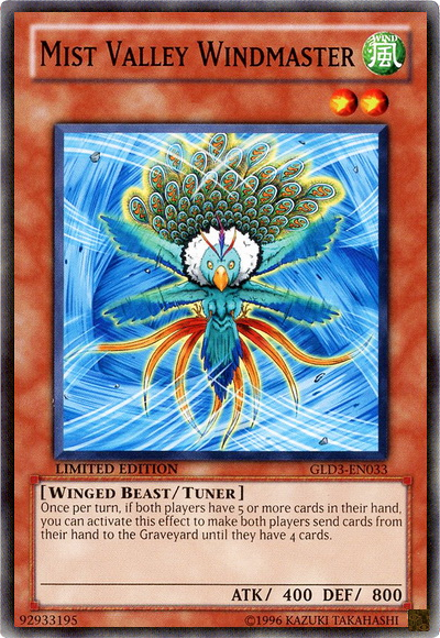 Mist Valley Windmaster [GLD3-EN033] Common | Devastation Store