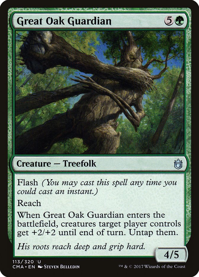 Great Oak Guardian [Commander Anthology] | Devastation Store