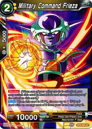 Military Command Frieza (BT5-095) [Miraculous Revival] | Devastation Store