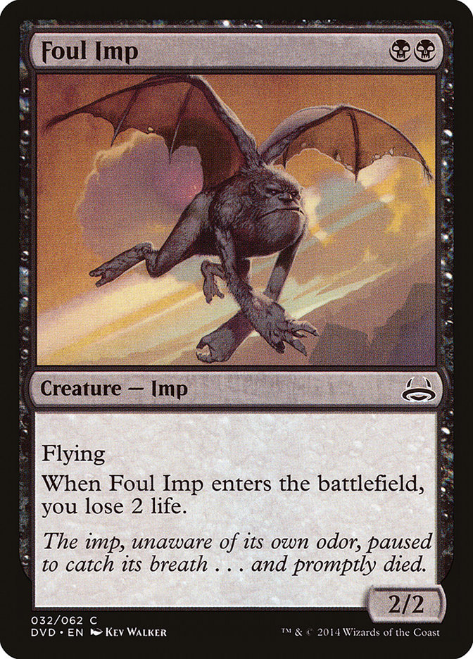 Foul Imp (Divine vs. Demonic) [Duel Decks Anthology] - Devastation Store | Devastation Store