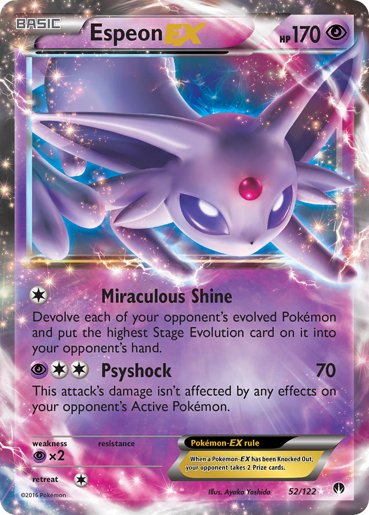 Espeon EX (52/122) [XY: BREAKpoint] | Devastation Store