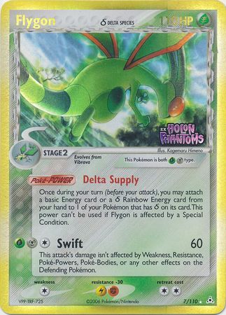 Flygon (7/110) (Delta Species) (Stamped) [EX: Holon Phantoms] | Devastation Store