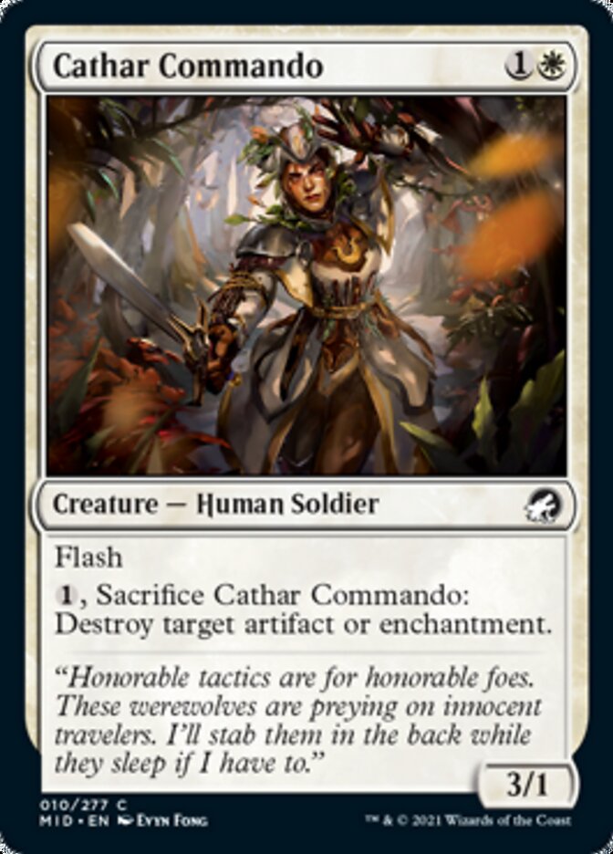 Cathar Commando [Innistrad: Midnight Hunt] | Devastation Store