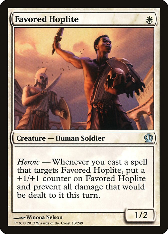 Favored Hoplite [Theros] - Devastation Store | Devastation Store