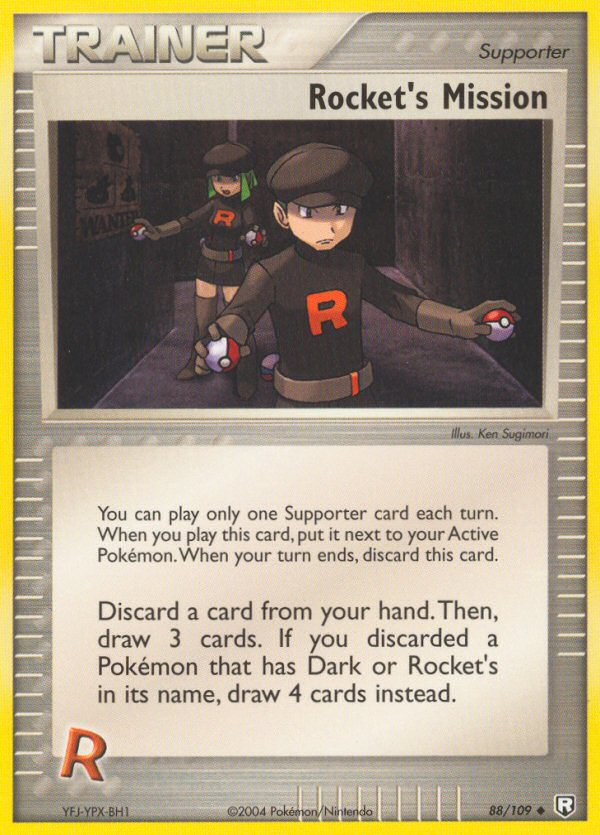 Rocket's Mission (88/109) [EX: Team Rocket Returns] | Devastation Store