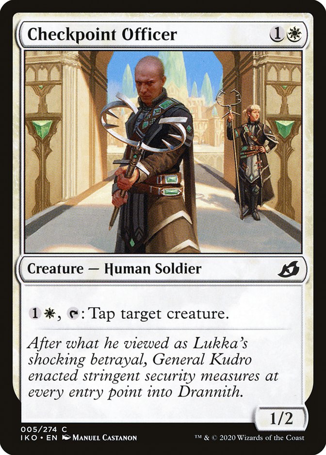 Checkpoint Officer [Ikoria: Lair of Behemoths] | Devastation Store