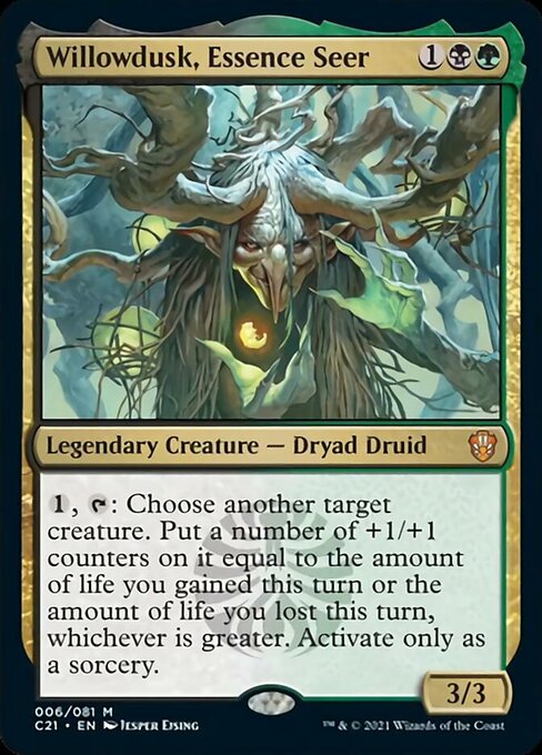Willowdusk, Essence Seer [Commander 2021] | Devastation Store