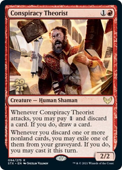 Conspiracy Theorist [Strixhaven: School of Mages Prerelease Promos] | Devastation Store