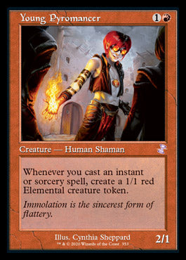 Young Pyromancer (Timeshifted) [Time Spiral Remastered] | Devastation Store