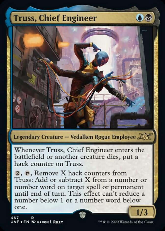 Truss, Chief Engineer (Galaxy Foil) [Unfinity] | Devastation Store