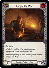 Forged for War [WTR046-S] Alpha Print Rainbow Foil - Devastation Store | Devastation Store