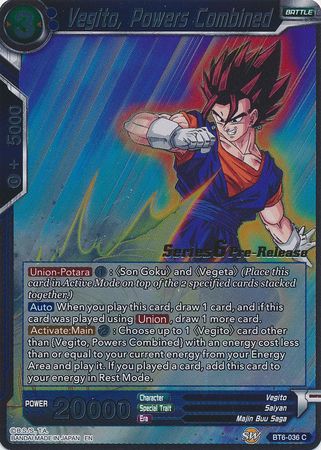 Vegito, Powers Combined [BT6-036_PR] | Devastation Store