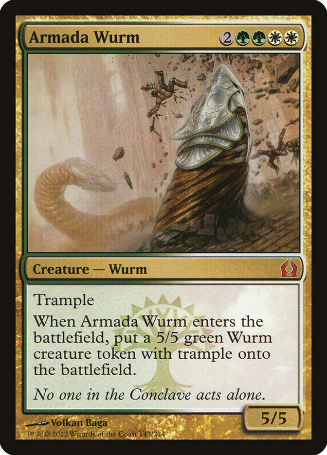 Armada Wurm [Return to Ravnica] - Devastation Store | Devastation Store