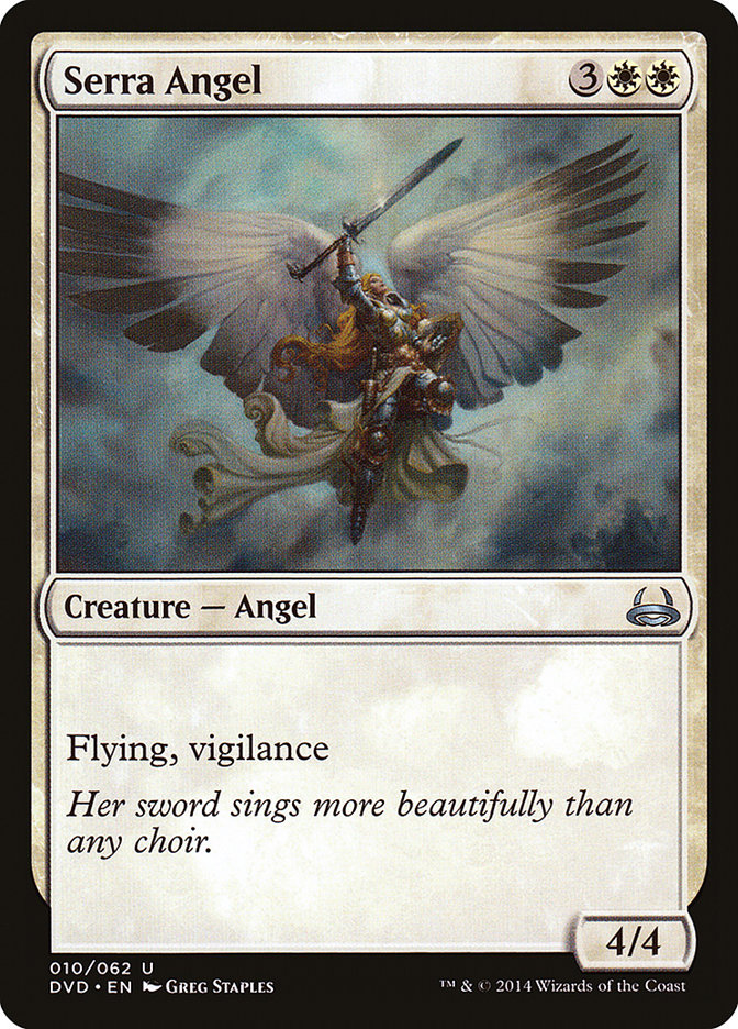 Serra Angel (Divine vs. Demonic) [Duel Decks Anthology] | Devastation Store