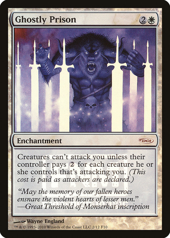 Ghostly Prison [Friday Night Magic 2010] - Devastation Store | Devastation Store