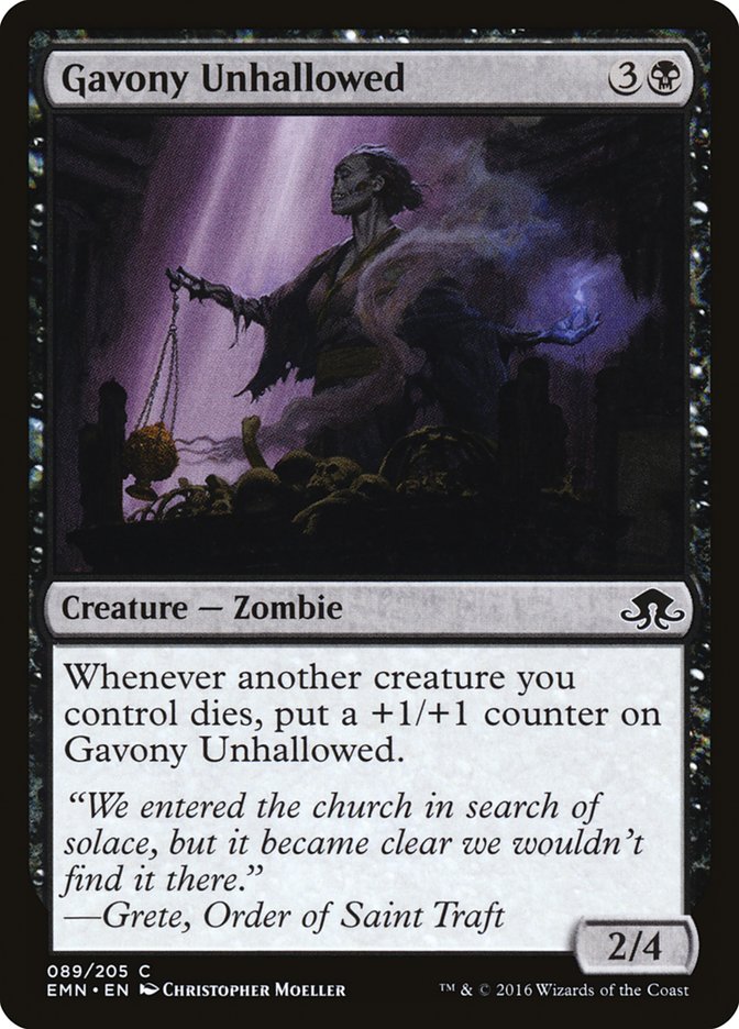 Gavony Unhallowed [Eldritch Moon] - Devastation Store | Devastation Store