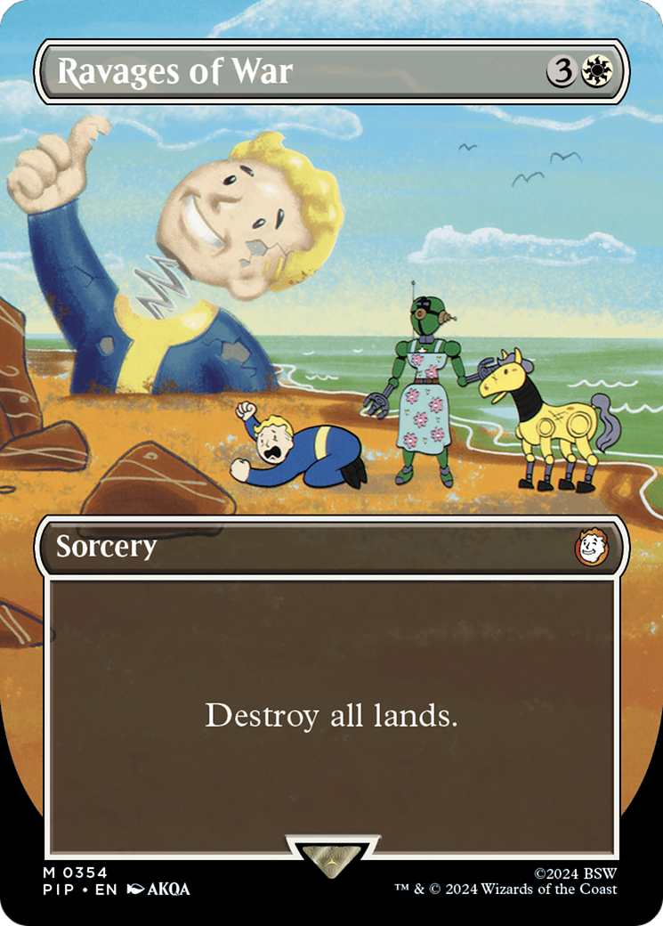 Ravages of War (Borderless) [Fallout] | Devastation Store