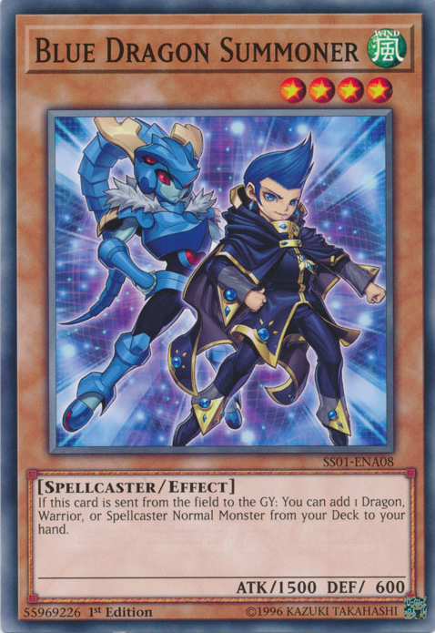 Blue Dragon Summoner [SS01-ENA08] Common | Devastation Store