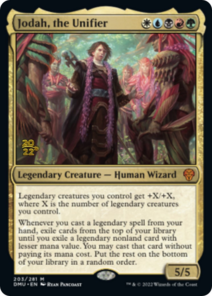 Jodah, the Unifier [Dominaria United Prerelease Promos] | Devastation Store