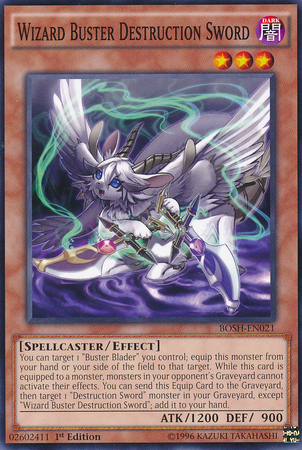 Wizard Buster Destruction Sword [BOSH-EN021] Common | Devastation Store