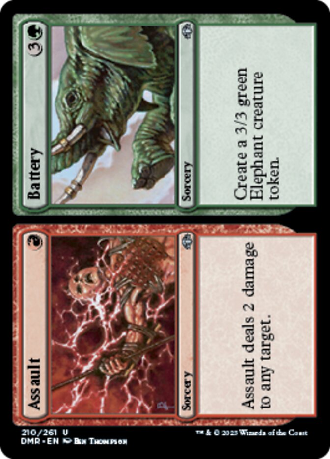 Assault // Battery [Dominaria Remastered] | Devastation Store