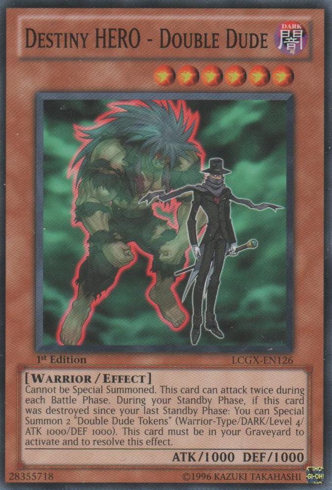 Destiny HERO - Double Dude [LCGX-EN126] Common | Devastation Store