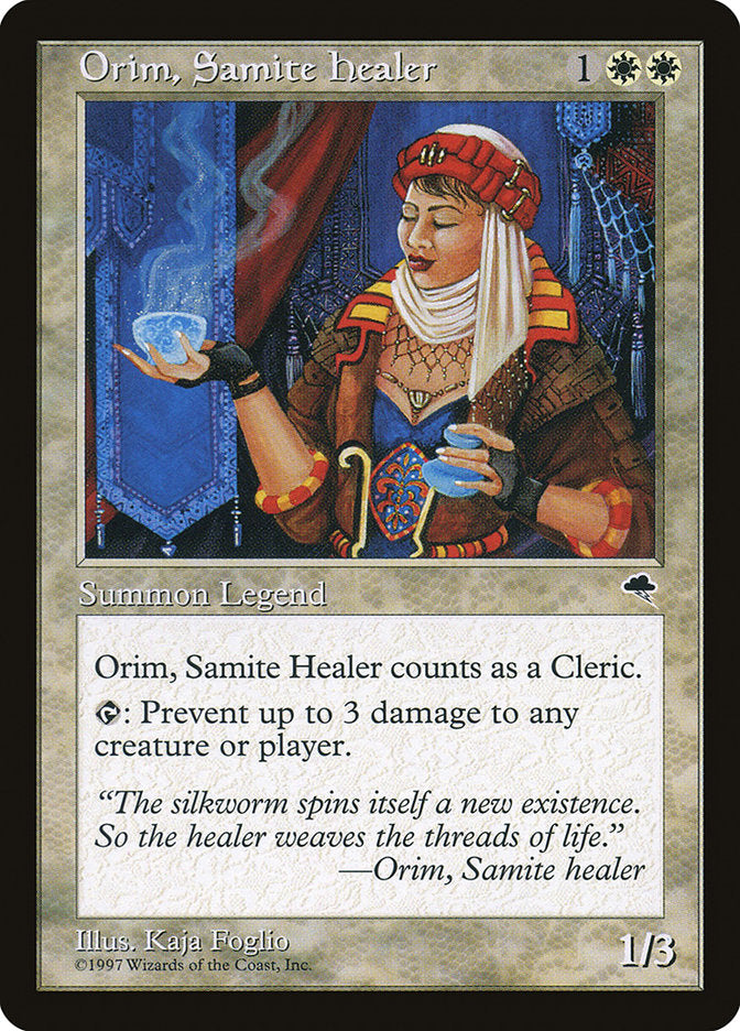 Orim, Samite Healer [Tempest] - Devastation Store | Devastation Store