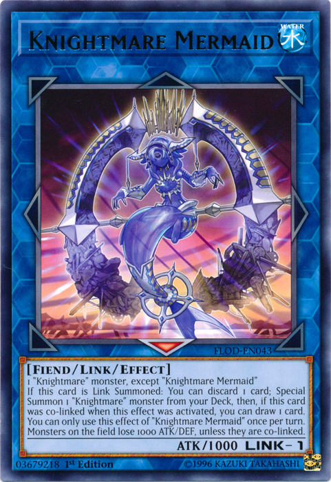 Knightmare Mermaid [FLOD-EN043] Rare | Devastation Store