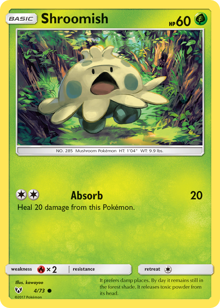 Shroomish (4/73) [Sun & Moon: Shining Legends] | Devastation Store