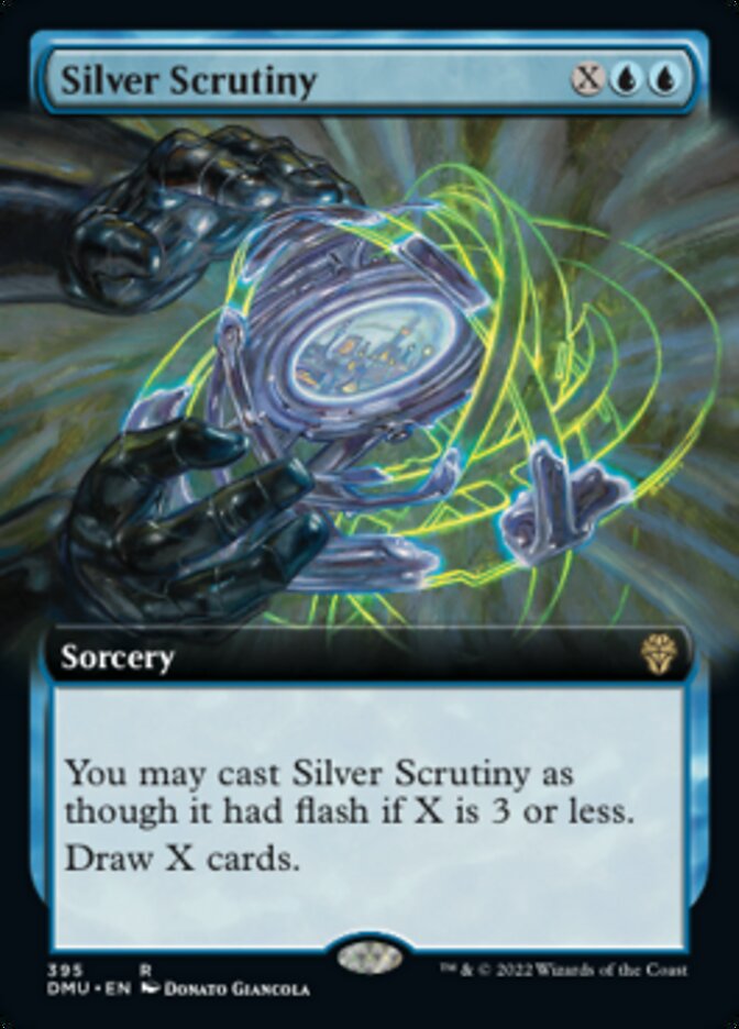 Silver Scrutiny (Extended Art) [Dominaria United] | Devastation Store