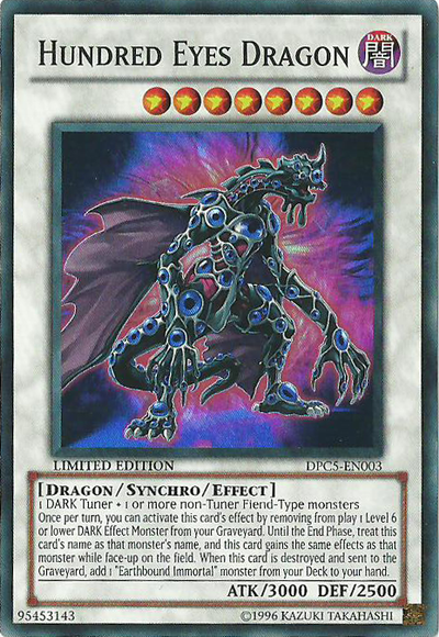 Hundred Eyes Dragon [DPC5-EN003] Super Rare | Devastation Store