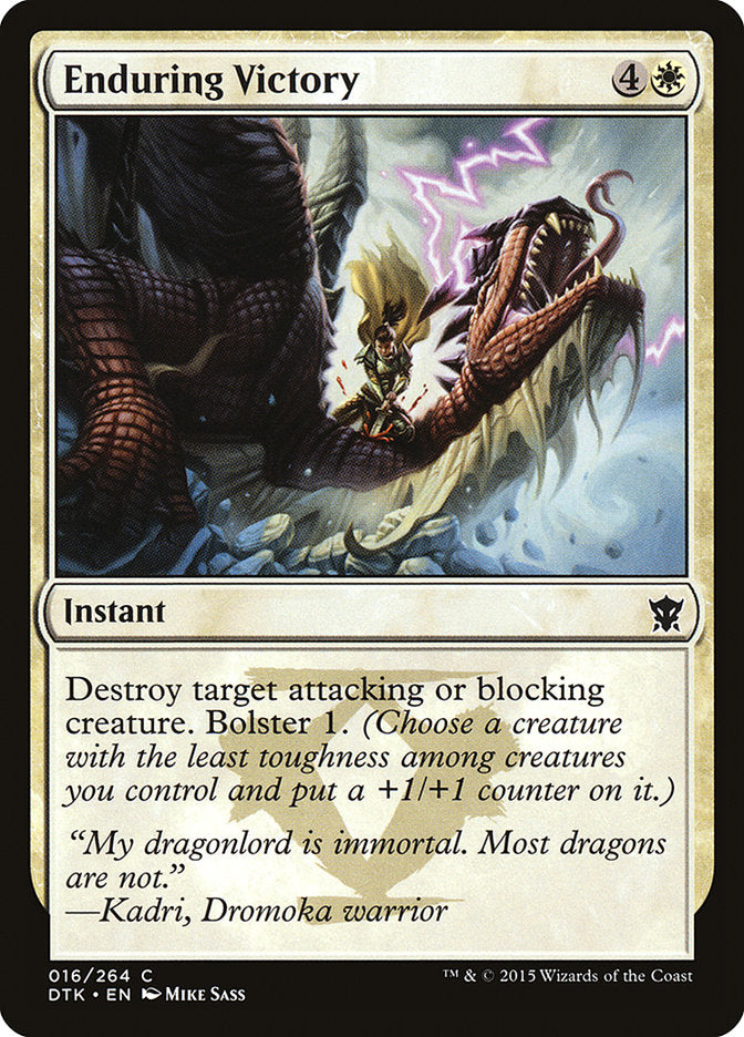 Enduring Victory [Dragons of Tarkir] - Devastation Store | Devastation Store