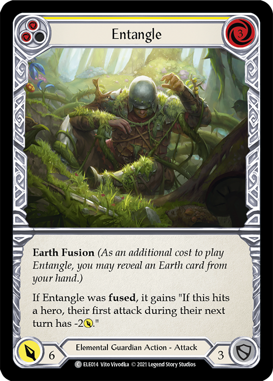 Entangle (Yellow) [ELE014] (Tales of Aria)  1st Edition Normal | Devastation Store