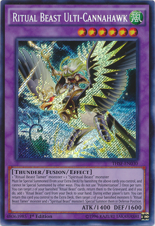 Ritual Beast Ulti-Cannahawk [THSF-EN030] Secret Rare | Devastation Store