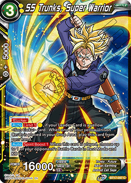 SS Trunks, Super Warrior (BT17-097) [Ultimate Squad] | Devastation Store