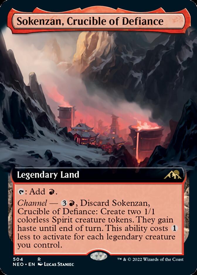 Sokenzan, Crucible of Defiance (Extended) [Kamigawa: Neon Dynasty] | Devastation Store